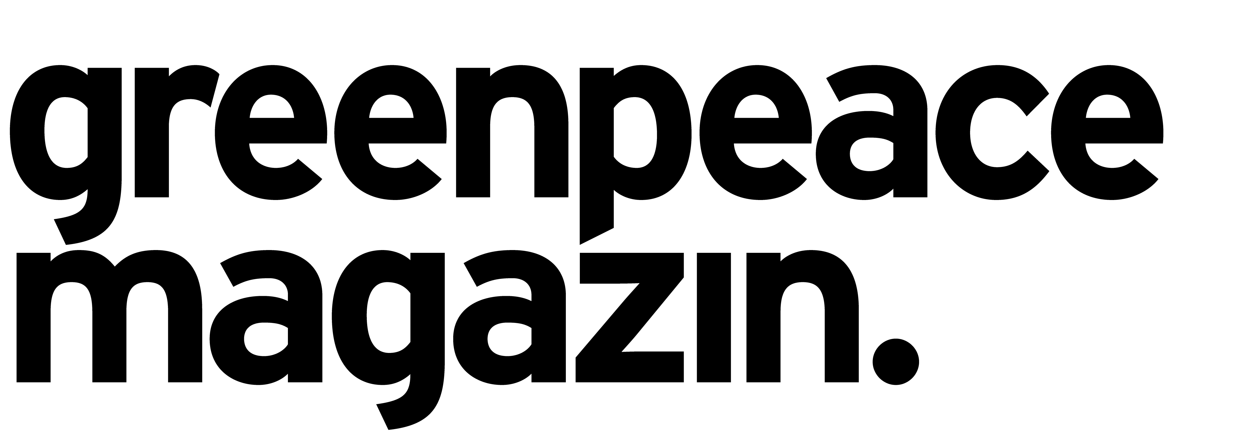 Logo Greenpeace Magazin